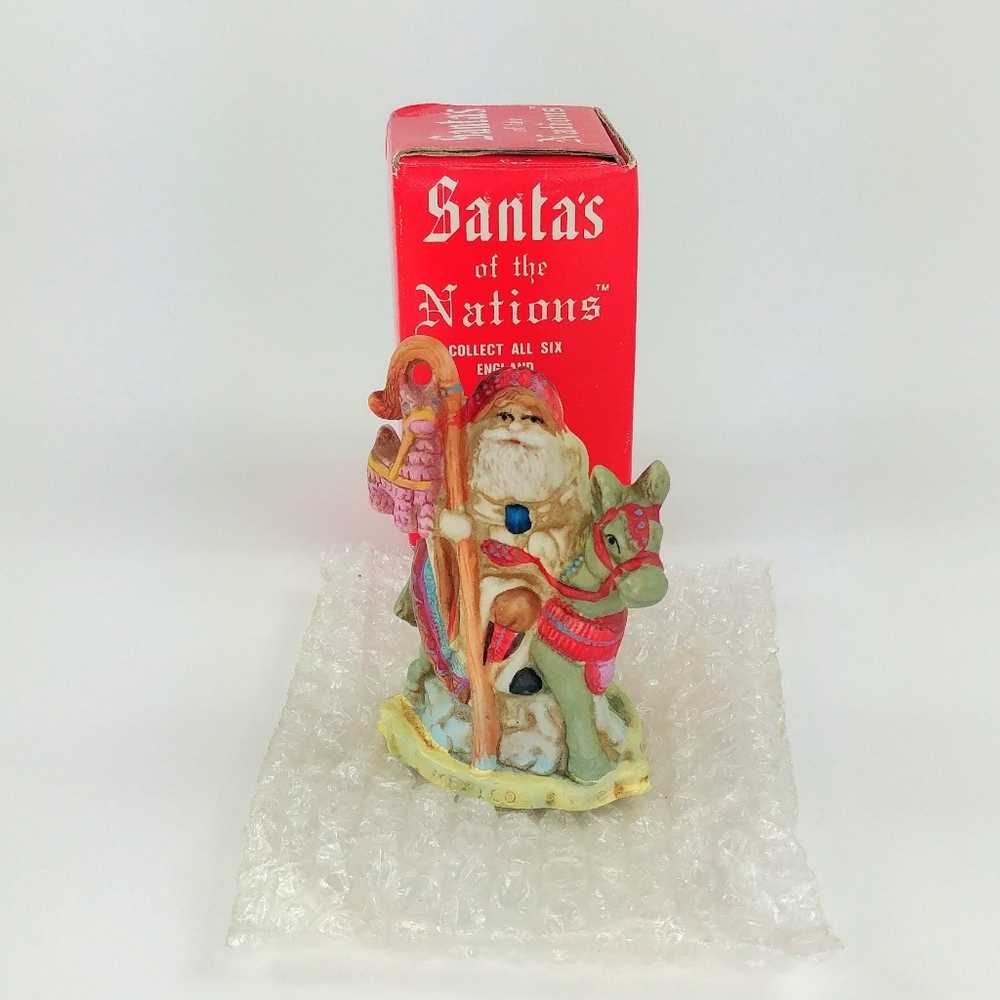 Santas of the Nations Mexico Ornament Hand Painted